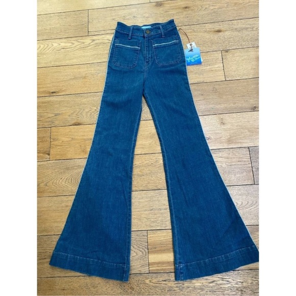 SHOW ME YOUR MUMU Farrah Trouser Flare Jeans NWT - Picture 6 of 12